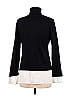 Adrianna Papell Black Long Sleeve Top Size M - photo 2