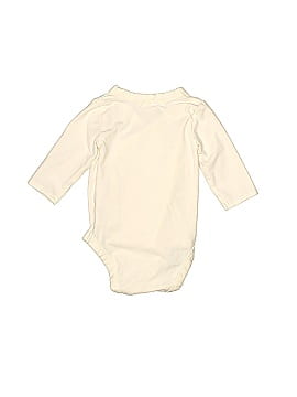 FIRSTS by petit lem Long Sleeve Onesie (view 2)