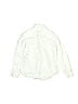 The Children's Place 100% Linen Jacquard Solid Acid Wash Print Ivory Long Sleeve Button-Down Shirt Size 10 - 12 - photo 2