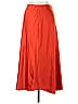MNG 100% Polyester Solid Red Formal Skirt Size L - photo 2