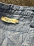 Richards 100% Linen Blue Long Sleeve Button-Down Shirt Size 1 - photo 3