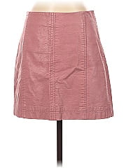 Free People Faux Leather Skirt