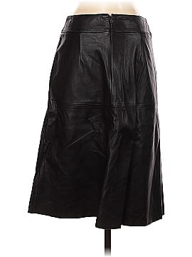 Etcetera Leather Skirt (view 2)