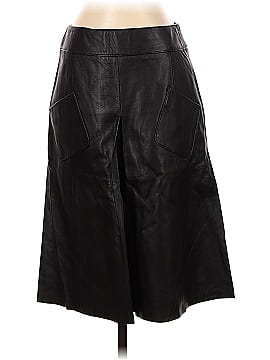 Etcetera Leather Skirt (view 1)