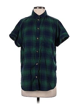 American Eagle Outfitters Short Sleeve Button-Down Shirt (view 1)