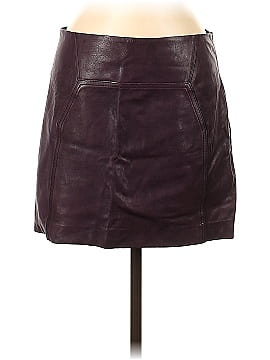 Diane von Furstenberg Faux Leather Skirt (view 1)