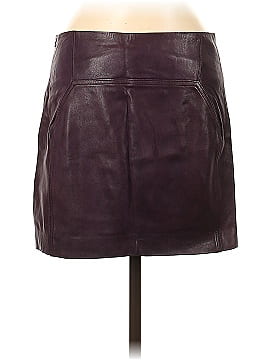 Diane von Furstenberg Faux Leather Skirt (view 2)
