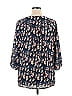 Pleione 100% Polyester Blue Long Sleeve Blouse Size XL - photo 2