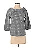 Ann Taylor Factory Gray Long Sleeve Blouse Size S - photo 1
