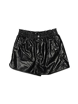 Very J Faux Leather Shorts (view 1)