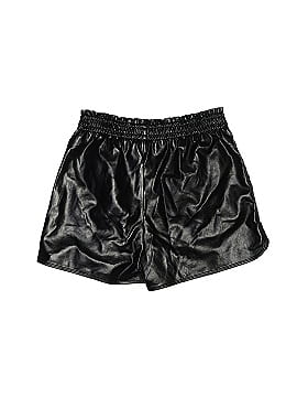 Very J Faux Leather Shorts (view 2)
