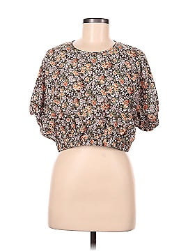 MVN THE LABEL Short Sleeve Blouse (view 1)