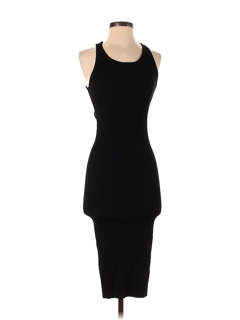 Le ORE Solid Black Cocktail Dress Size XS - photo 1