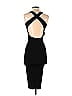 Le ORE Solid Black Cocktail Dress Size XS - photo 2