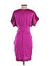 Catherine Malandrino 100% Spandex Solid Purple Casual Dress Size 4 - photo 2