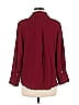41Hawthorn 100% Polyester Burgundy Long Sleeve Blouse Size M - photo 2
