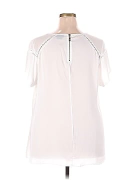 City Chic Short Sleeve Blouse (view 2)