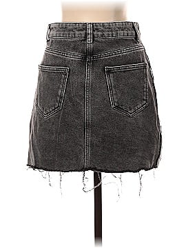 Zara Basic Denim Skirt (view 2)
