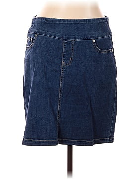 Chadwicks Denim Skirt (view 1)