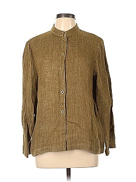 Eileen Fisher Long Sleeve Button-Down Shirt (view 1)