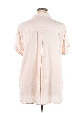 Side Stitch Short Sleeve Blouse (view 2)