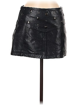 Please Faux Leather Skirt (view 1)