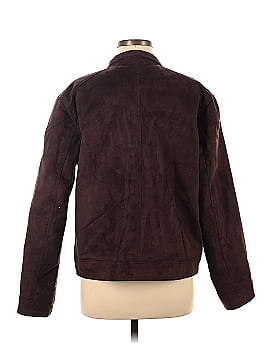 Emporio Collezione Faux Leather Jacket (view 2)