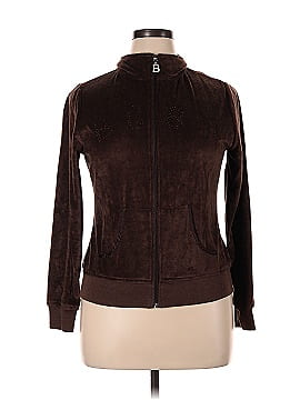 BCBGMAXAZRIA Zip Up Hoodie (view 1)