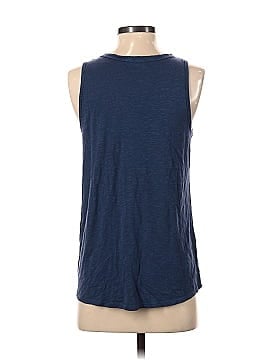 Cotton Bleu Sleeveless T-Shirt (view 2)