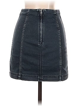 Free People Denim Skirt (view 2)