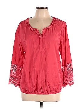 Style&Co 3/4 Sleeve Blouse (view 1)