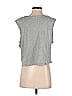 We the Free 100% Cotton Gray Sleeveless T-Shirt Size S - photo 2