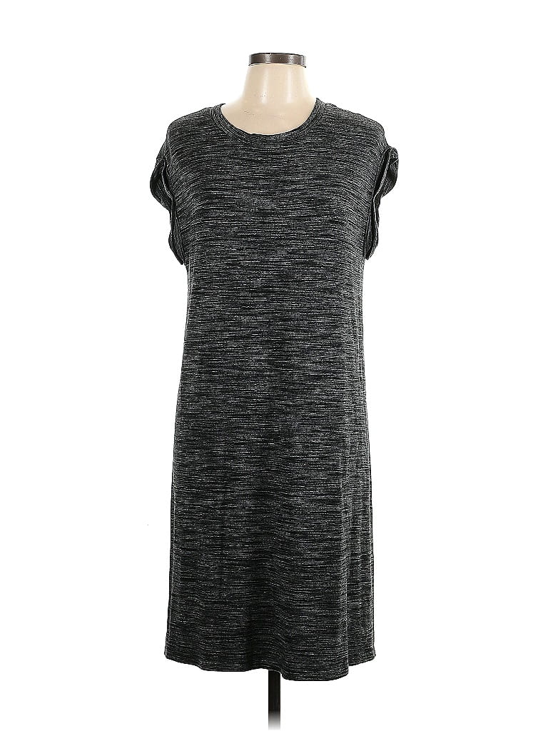 Cloth & Stone Marled Tweed Gray Casual Dress Size L - photo 1