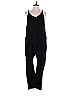 Assorted Brands Solid Black Jumpsuit Size S - photo 1