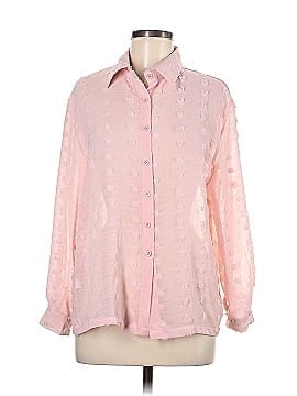 Miss Sparkling Long Sleeve Button-Down Shirt (view 1)