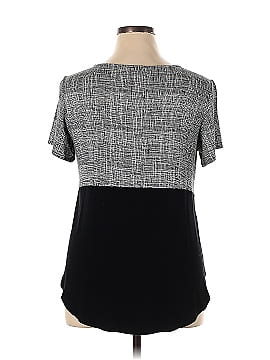 Alfani Short Sleeve Blouse (view 2)