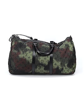 Louis Vuitton Camouflage Monogram Camo Keepall Bandouliere 50 (view 2)