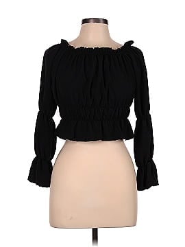 Boohoo Long Sleeve Blouse (view 1)