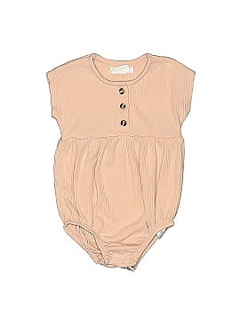 FIRSTS by petit lem Short Sleeve Onesie (view 1)