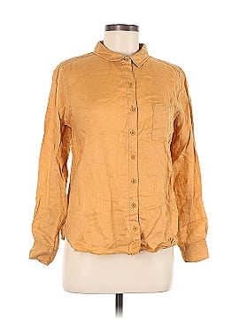 Garnet Hill Long Sleeve Button-Down Shirt (view 1)