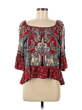 Altar'd State 3/4 Sleeve Blouse (view 1)