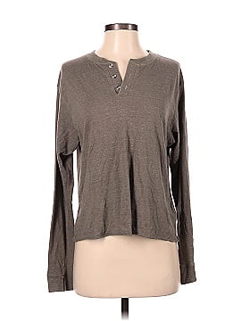 Project Social T loves Urban Outfitters Long Sleeve Henley (view 1)