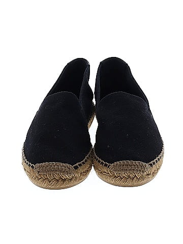 Saint Laurent Embroidered Canvas Espadrille Flats (view 2)
