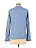 Richards 100% Linen Blue Long Sleeve Button-Down Shirt Size 1 - photo 2