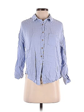 Fashion Nova 3/4 Sleeve Button-Down Shirt (view 1)