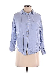 Fashion Nova 3/4 Sleeve Button Down Shirt