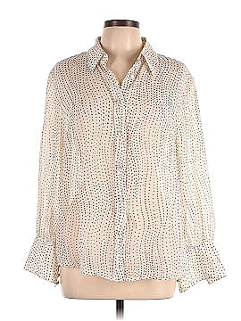 Escada Long Sleeve Silk Top (view 1)