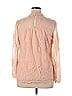 Ultra Pink 100% Nylon Pink Long Sleeve Blouse Size XL - photo 2