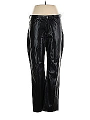 Tribal Faux Leather Pants