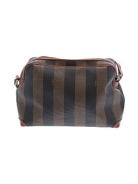 Fendi Vintage Coated Canvas Pequin Stripped Crossbody Bag (view 2)